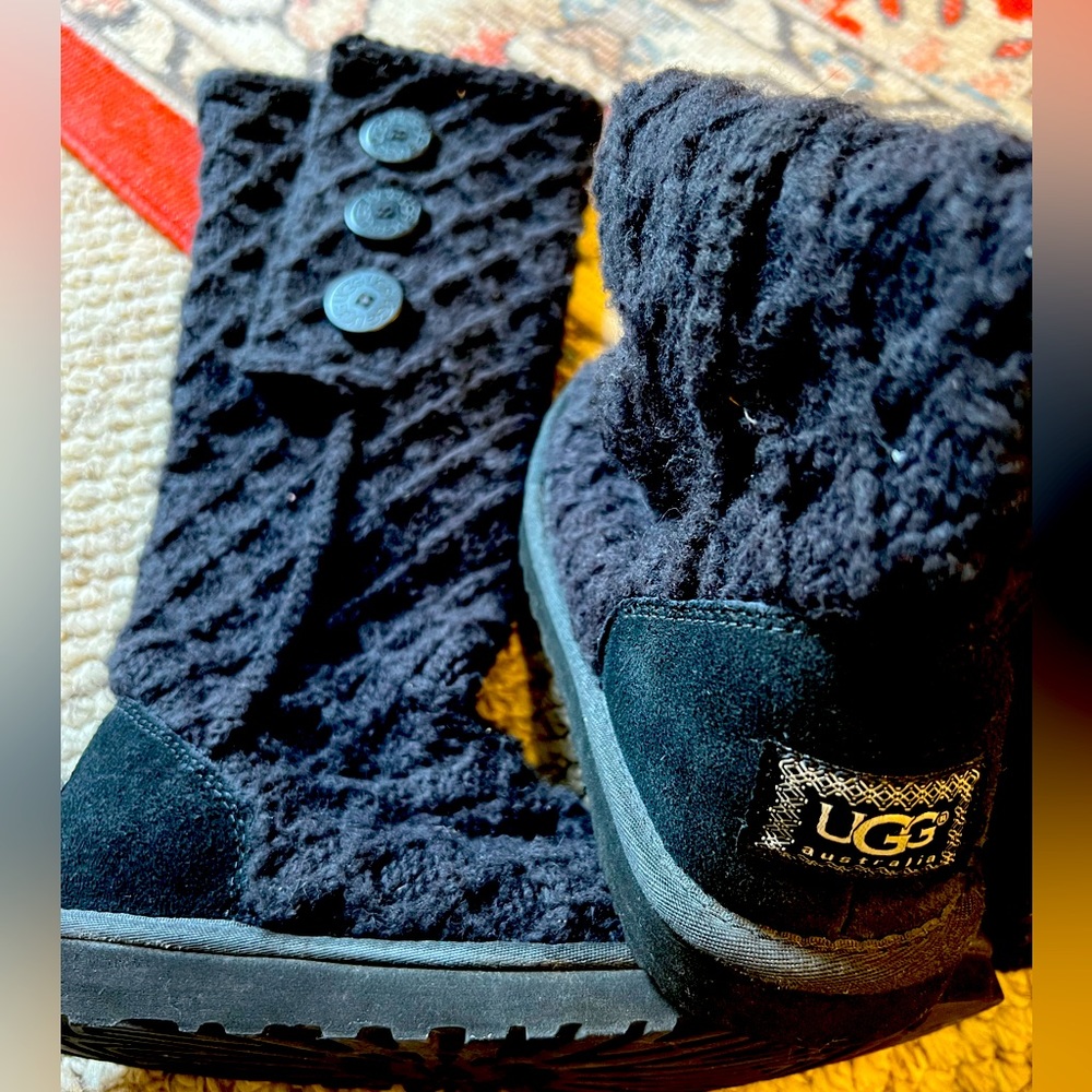 UGG Sweater Boots Size 8